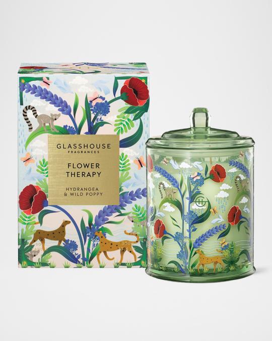 Glasshouse Fragrances Flower Therapy Candle, 13.4 oz. | Neiman Marcus