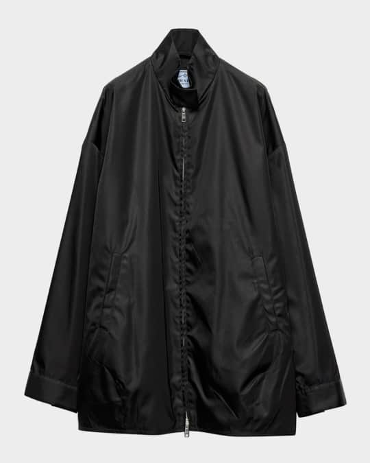 Prada Oversized Re-Nylon Blouson Jacket | Neiman Marcus