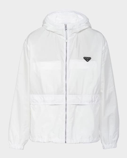 ブルゾン PRADA 29Z097_1WQ9 RE-NYLON BLOUSON HOODIE JACKET Prada Re-Nylon Hooded Blouson Jacket | Black | FARFETCH