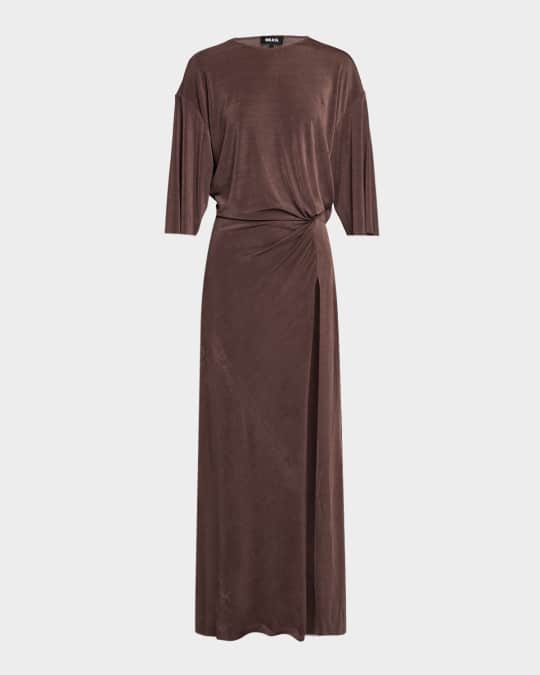 seroya brown dress SEROYA Marla Dress in Brown main image 0