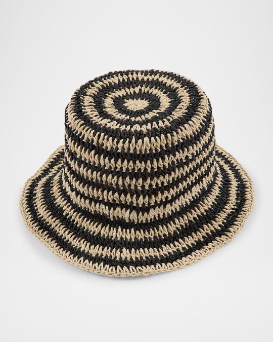 Eugenia Kim Jonah Crochet Bucket Hat | Neiman Marcus