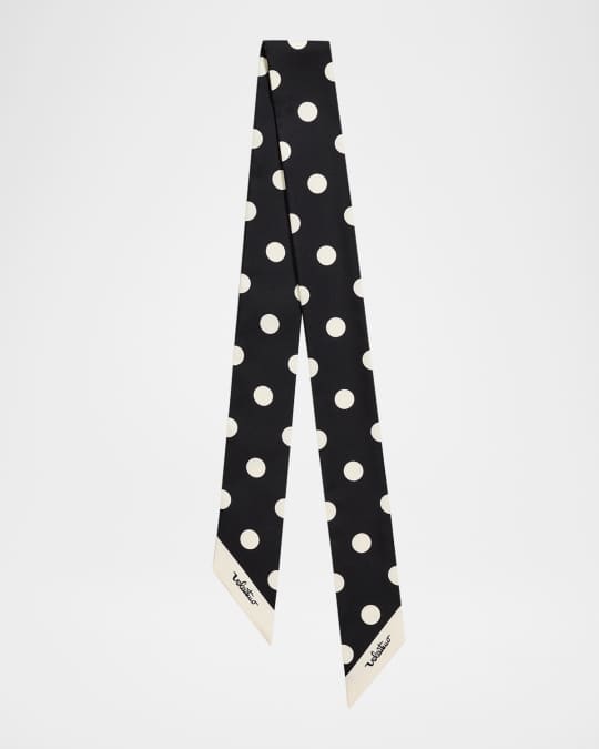 Valentino Garavani Plusdepois Silk Bandeau Scarf | Neiman Marcus
