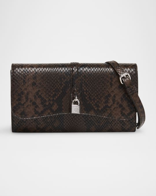 Stella McCartney Ryder Vegan Snakeskin Crossbody Bag | Neiman Marcus