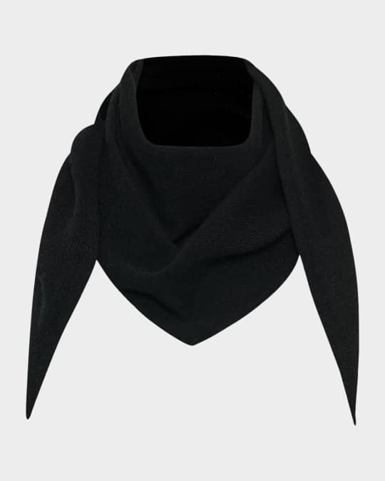 THE ROW Leomine Triangular Cashmere Scarf | Neiman Marcus