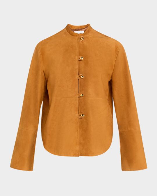 Adam Lippes Rhys Jacket In Suede | Neiman Marcus
