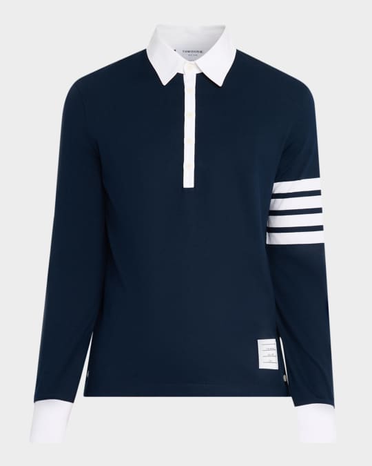 Thom Browne Men's Classic Fit Long-Sleeve Shirt | Neiman Marcus