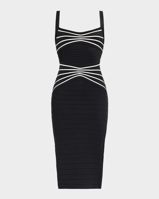 bodycon dress herve leger THE MINNIE DRESS – HERVÉ LÉGER main image 1