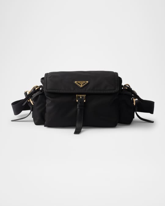 Prada Explore Medium Re-Nylon Shoulder Bag | Neiman Marcus