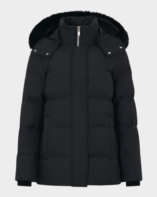 Moose Knuckles Cloud 3Q Down Puffer Jacket with Detachable Hood