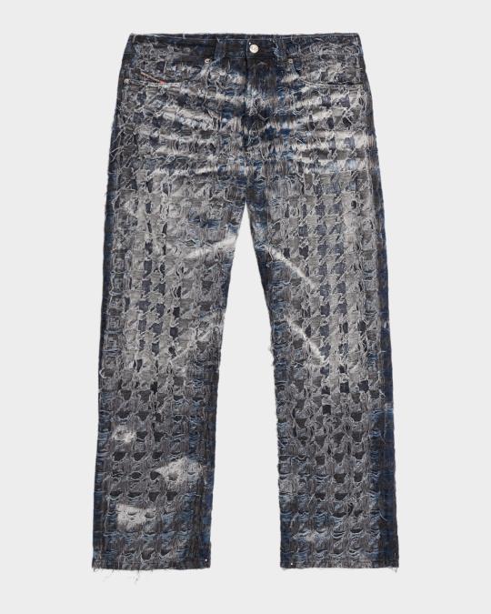 DIESELRELAXED 1980 D-EEPER定価5.6万円 Diesel Men's 1980 D-Eeper 0cebl Relaxed-Fit Jeans | Neiman Marcus