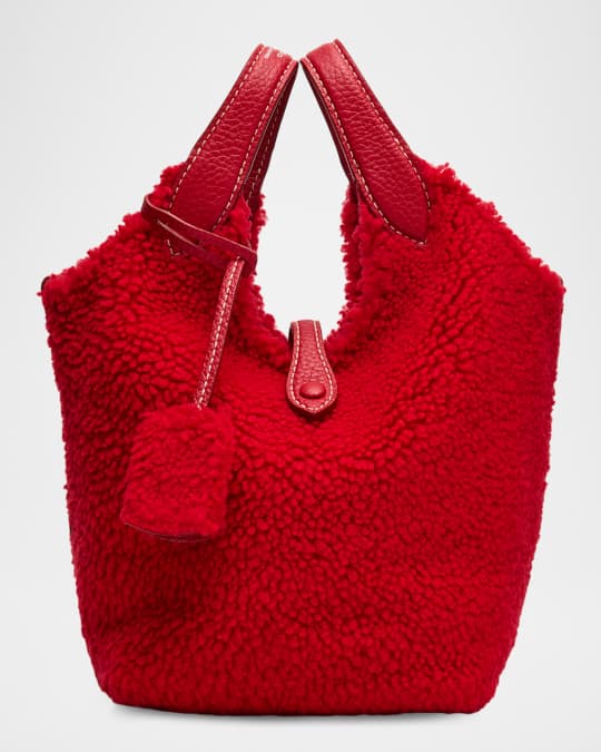 Polo Ralph Lauren Polo Play Shearling Tote & Crossbody | Neiman Marcus