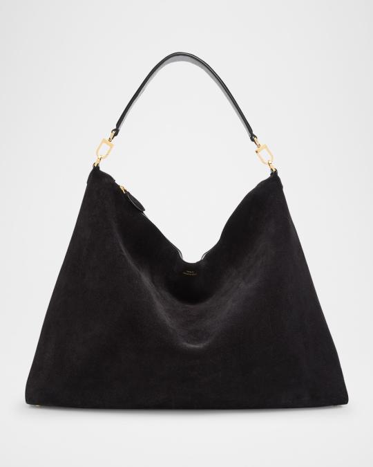 Toteme Bevel Suede Tote Bag | Neiman Marcus