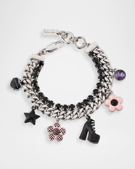 Marc Jacobs The Mini Icon Dot Charm Bracelet | Neiman Marcus