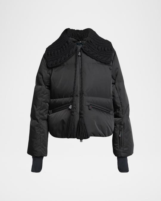 Moncler Grenoble Furtschella Down Bomber Jacket with Detachable