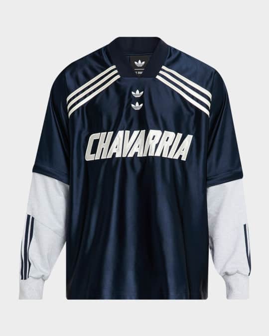 Adidas x Willy Chavarria Men's Dazzle Jersey | Neiman Marcus