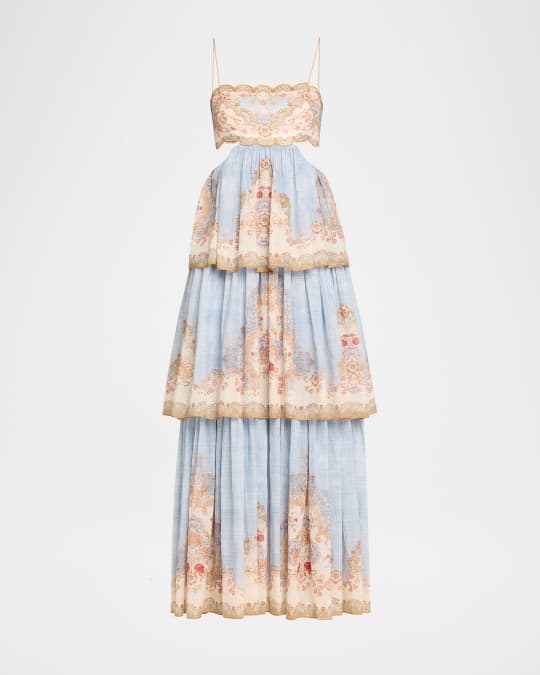 Zimmermann Daylight Tiered Maxi Dress | Neiman Marcus