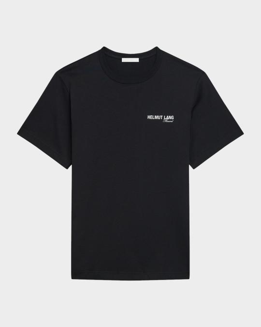 Helmut Lang Men's Ski Map Cotton T-Shirt | Neiman Marcus