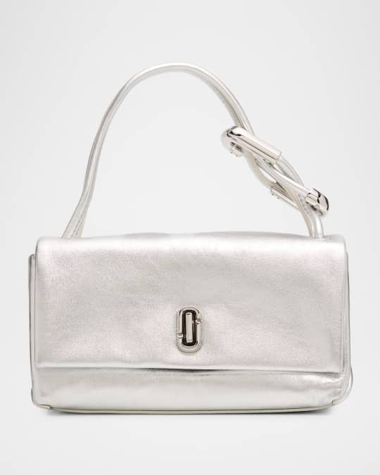 Pierre balmain 2wayパーティパック　シルバー Marc Jacobs The Metallic Mini Dual Top-Handle Bag | Neiman Marcus