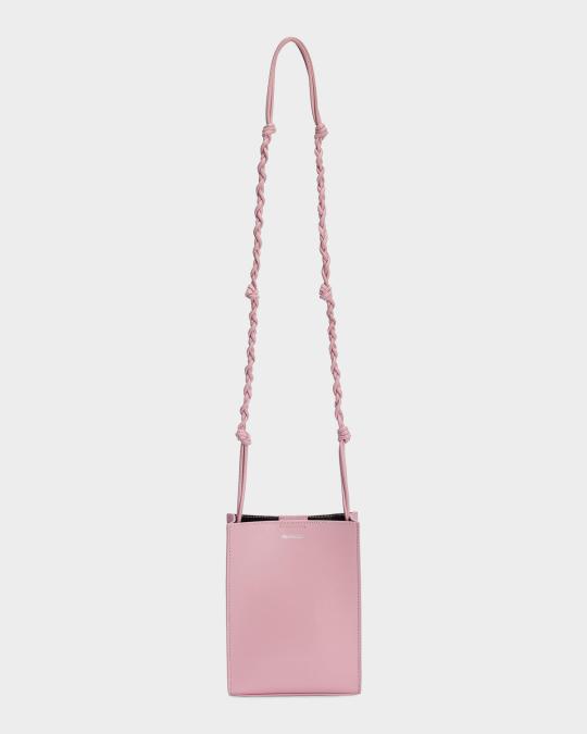 Jil Sander Tangle Small Braided-Strap Leather Crossbody Bag