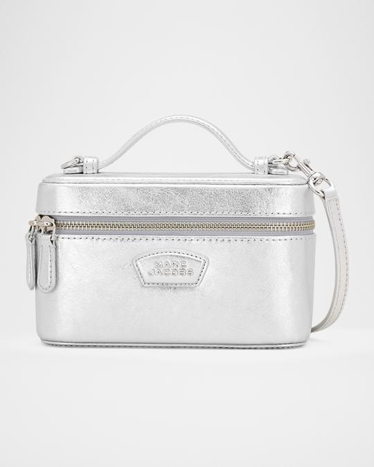 【初期品】Jacquaard Vanity Bag Silver Marc Jacobs The Metallic Everyday Vanity Crossbody Bag | Neiman Marcus
