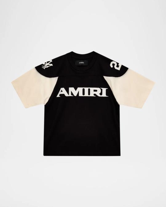 Amiri Kid's Amiri Sport Short-Sleeve Cotton T-Shirt, Size 4-12