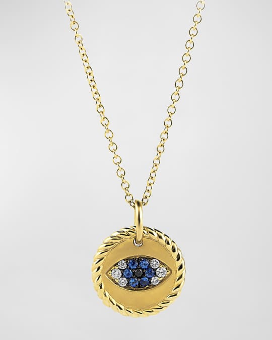 Evil eye shop necklace david yurman
