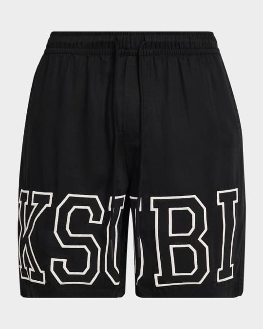 Ksubi Men's Touchdown Drawstring Shorts | Neiman Marcus