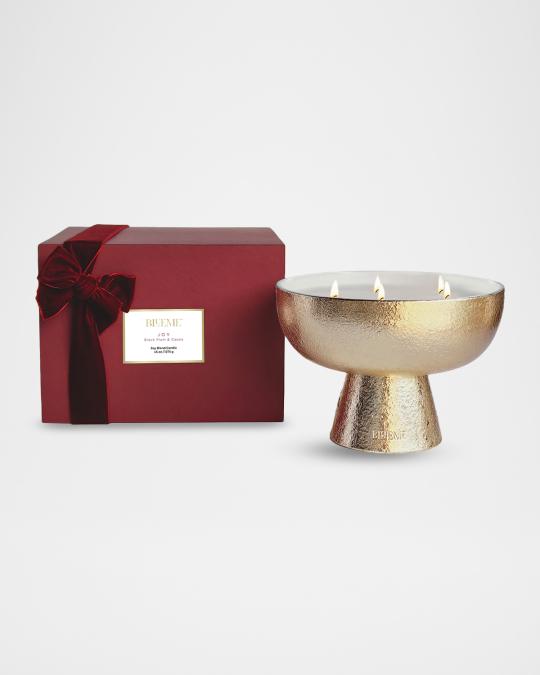 Blueme Joy Giant Candle - Black Plum & Cassis | Neiman Marcus