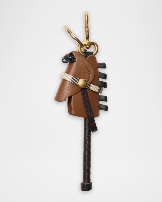 Burberry Hobby Horse Leather Bag Charm | Neiman Marcus