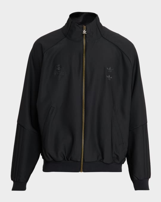 Adidas x Willy Chavarria Men's Dress Twill Track Jacket | Neiman