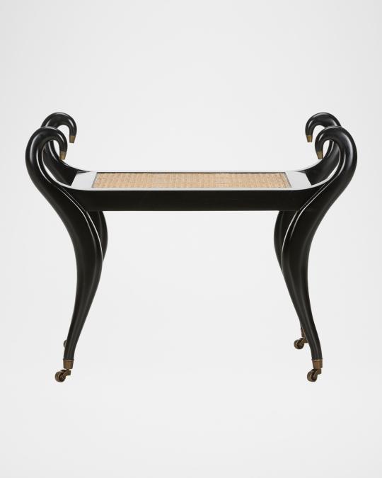 Chelsea House Swan Vanity Bench | Neiman Marcus
