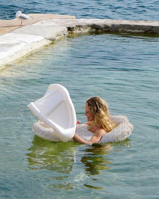 SUNNYLiFE Baby's Float Together Inflatable Pool Seat, Into the Garden ...