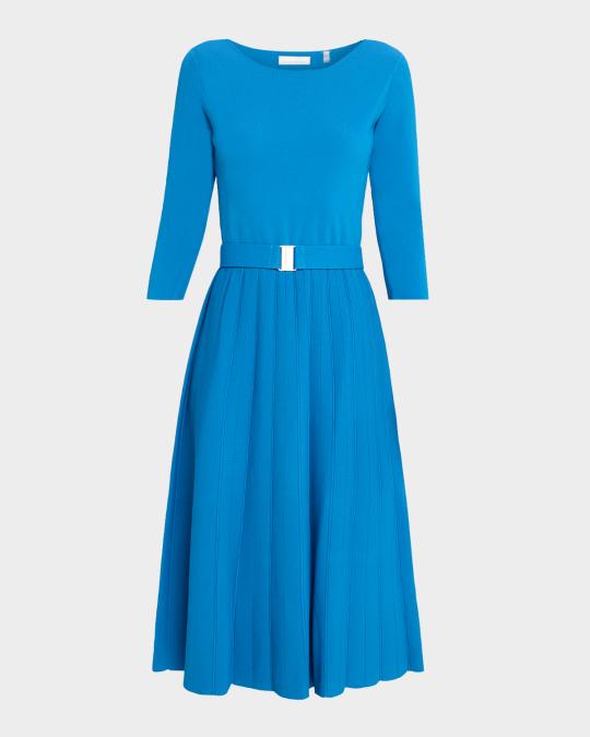 elie tahari blue dress The Sumner Belted Midi Sweater Cut to approximately 46 styleattribute-coquette Litehouse Original Blue Cheese Size:15M ($+10)