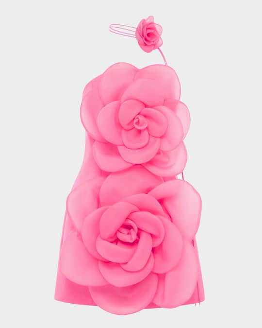 knee length dresses for ladies Leo Lin Zaria Midnight Floral Bustier Mini Dress main image 0