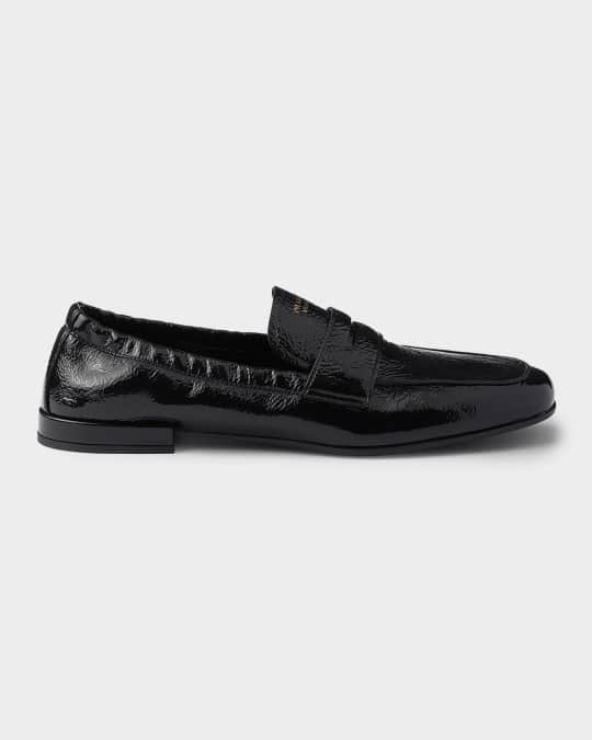 Prada Shuffle Patent Leather Loafers | Neiman Marcus