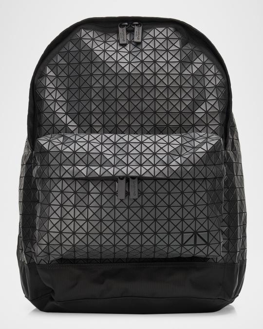 BAO BAO ISSEY MIYAKE Men's Daypack Geometric Cotton Backpack