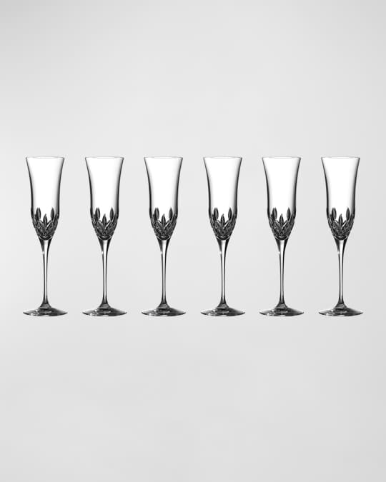 Lismore Essence Flutes, Set of 6