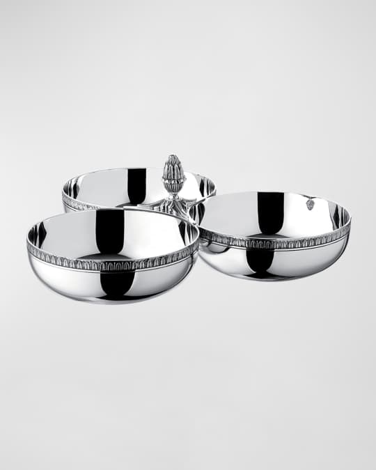 Malmaison Triple Bowl Server