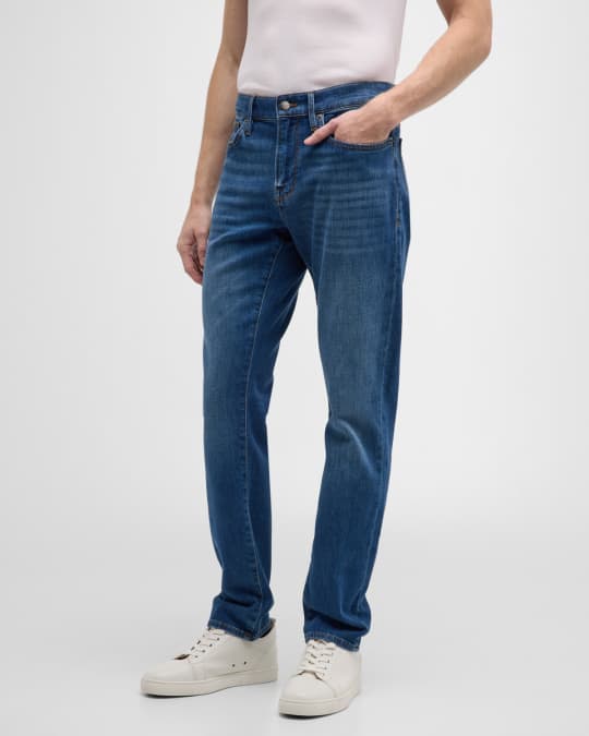 FRAME Men's L'Homme Slim-Straight Jeans | Neiman Marcus