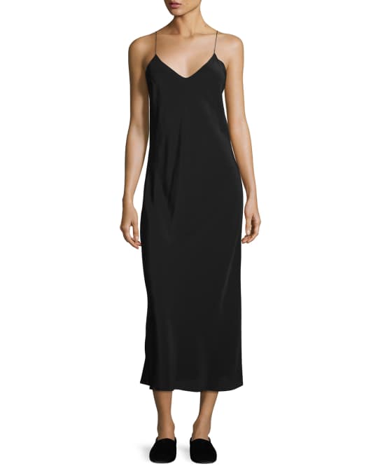 THE ROW Gibbons Sleeveless Bias-Cut Dress | Neiman Marcus
