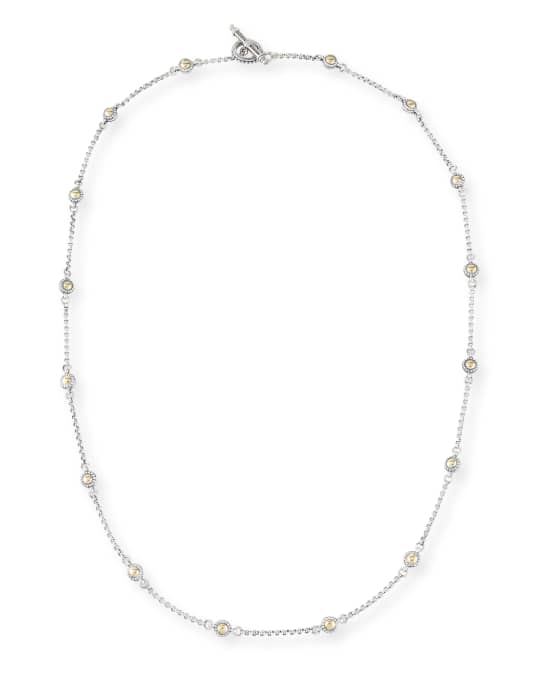 Classic Dot Chain Necklace, 28"