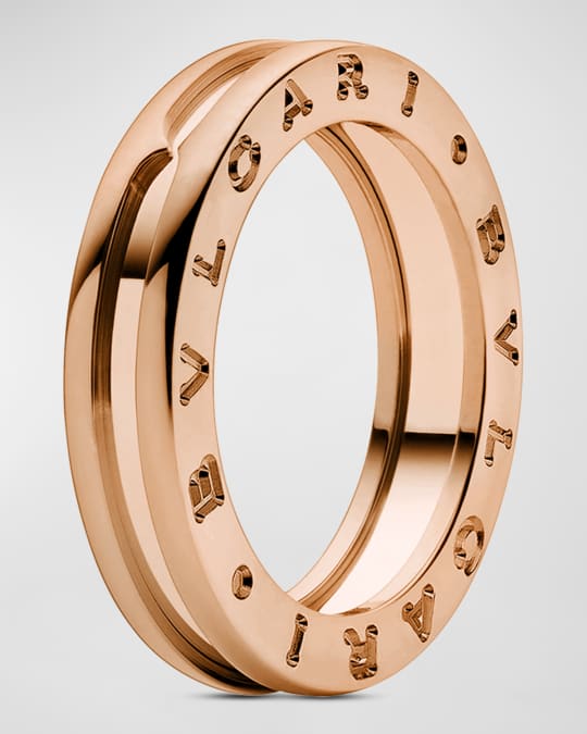 B.Zero1 18k Gold 4 Band Ring EU 59 US 8.75