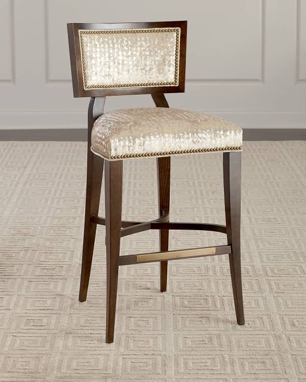 Palecek Grayson Bar Stool Neiman Marcus