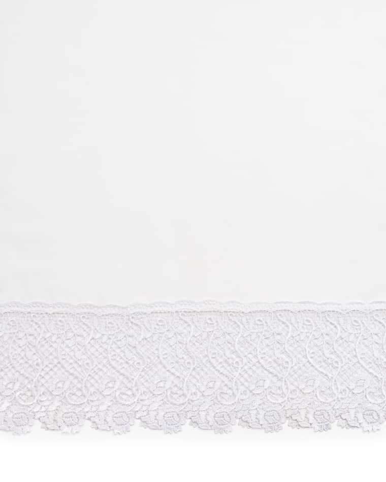 Image Matouk Twin Callista 350 Thread Count Flat Sheet