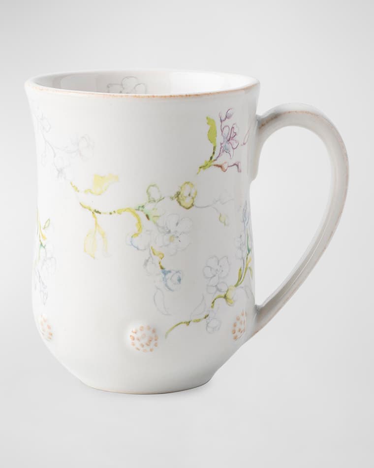 Image Juliska Berry & Thread Floral Sketch Mug - Jasmine