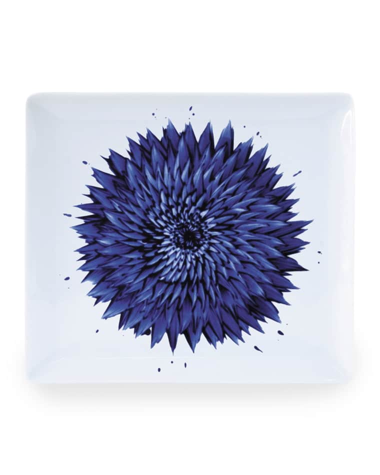 Image Bernardaud In Bloom Rectangular Porcelain Tray