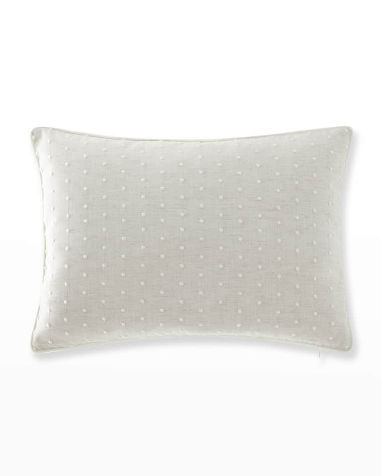 Image Legacy Swiss Dot Embroidered Pillow, 14" x 20"