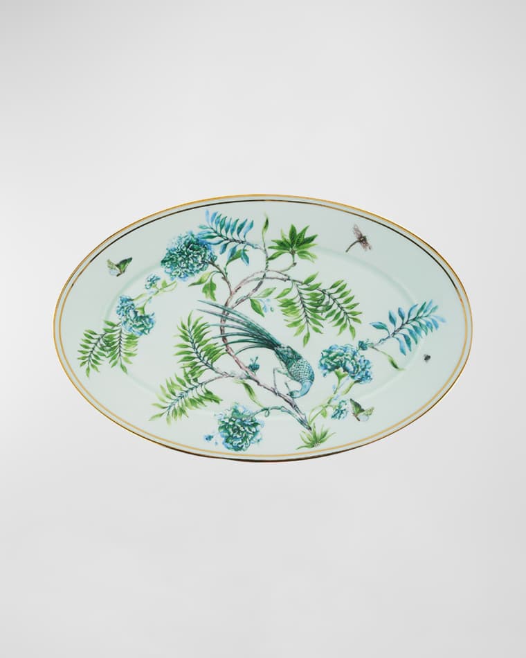 Image AQUAZZURA CASA Secret Garden Oval Platter