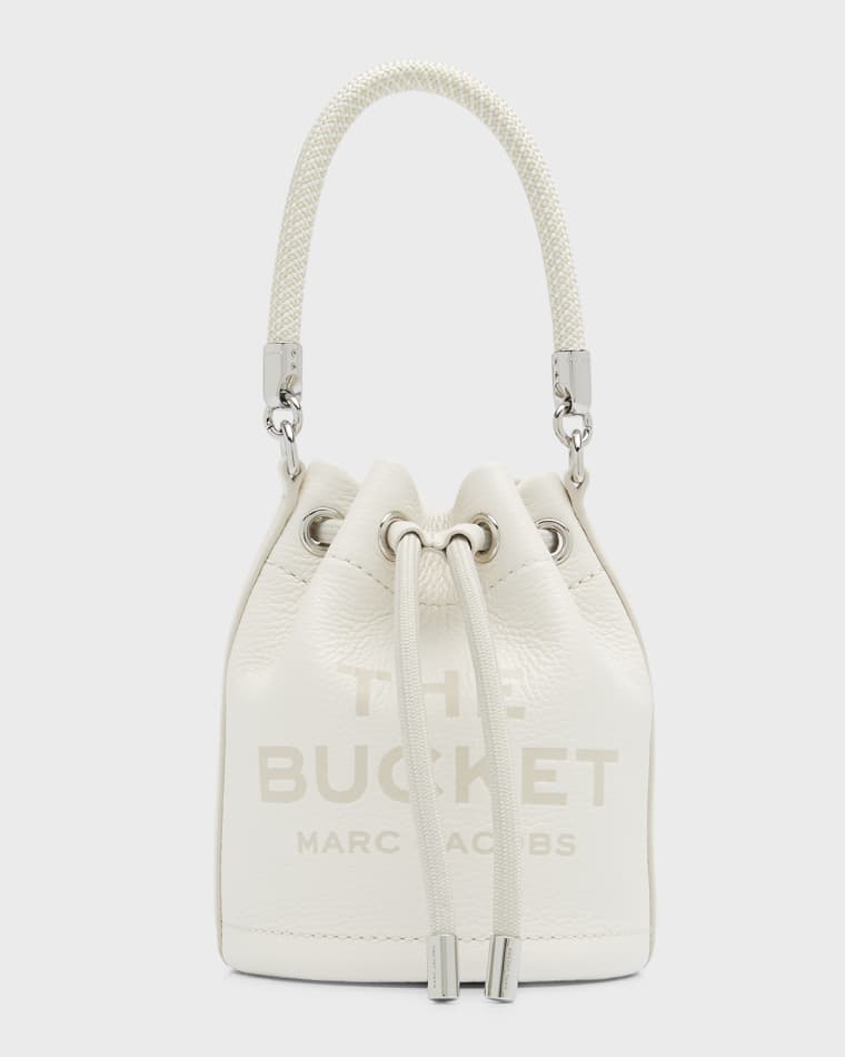 Image Marc Jacobs The Leather Mini Bucket Bag