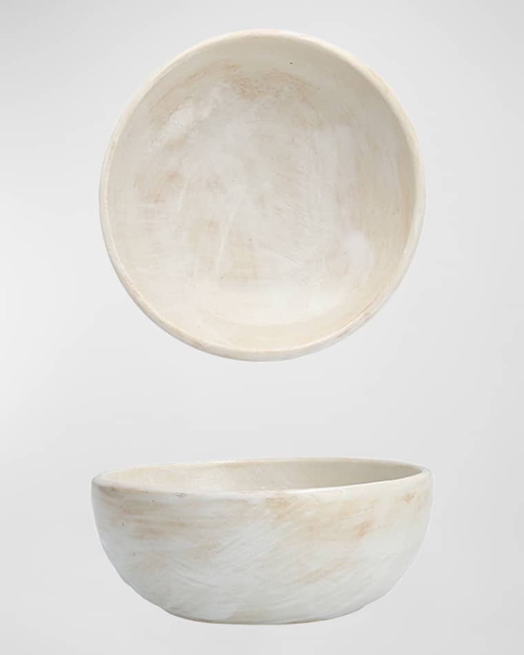 Image Cloud Terre by Fortessa No.2 White Jao Bowls, Set of 4